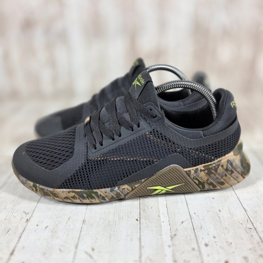 Reebok Nano X1 Mens Training Shoes Black Camo FFC0138644 Size 9